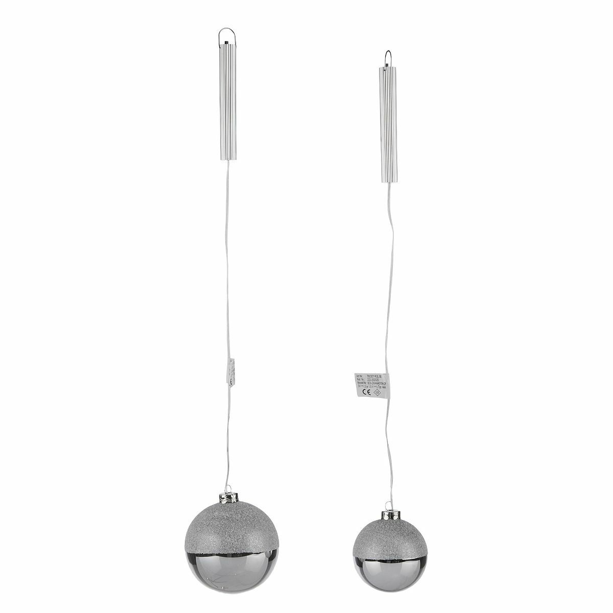 Bild 1 von LUMIDA Xmas 2 LED-Hänger Drahtlichterkette 5h-Timerfunktion Designauswahl