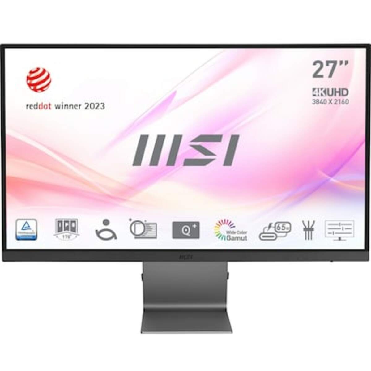 Bild 1 von MSI Modern MD271UL 69cm (27") 4K IPS Design Monitor 16:9 HDMI/DP/USB-C PD65W 4m