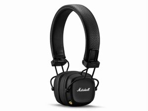 Marshall Major IV, On-Ear Kopfhörer, Bluetooth/Klinke, schwarz