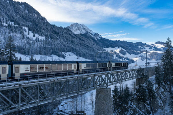 Bild 1 von Eigene Anreise Schweiz: Panoramazug-Rundreise von Luzern bis Montreux