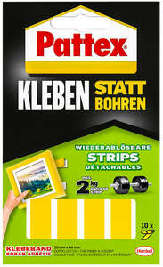 PATTEX Klebe-Strips »Kleben statt Bohren«
