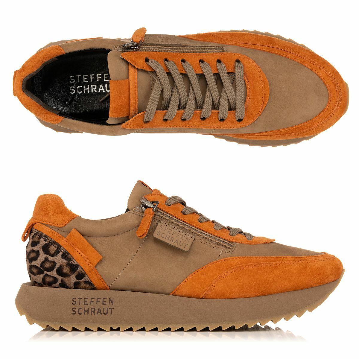 Bild 1 von STEFFEN SCHRAUT Damen-Sneaker echt Leder Reißverschluss Made in Germany