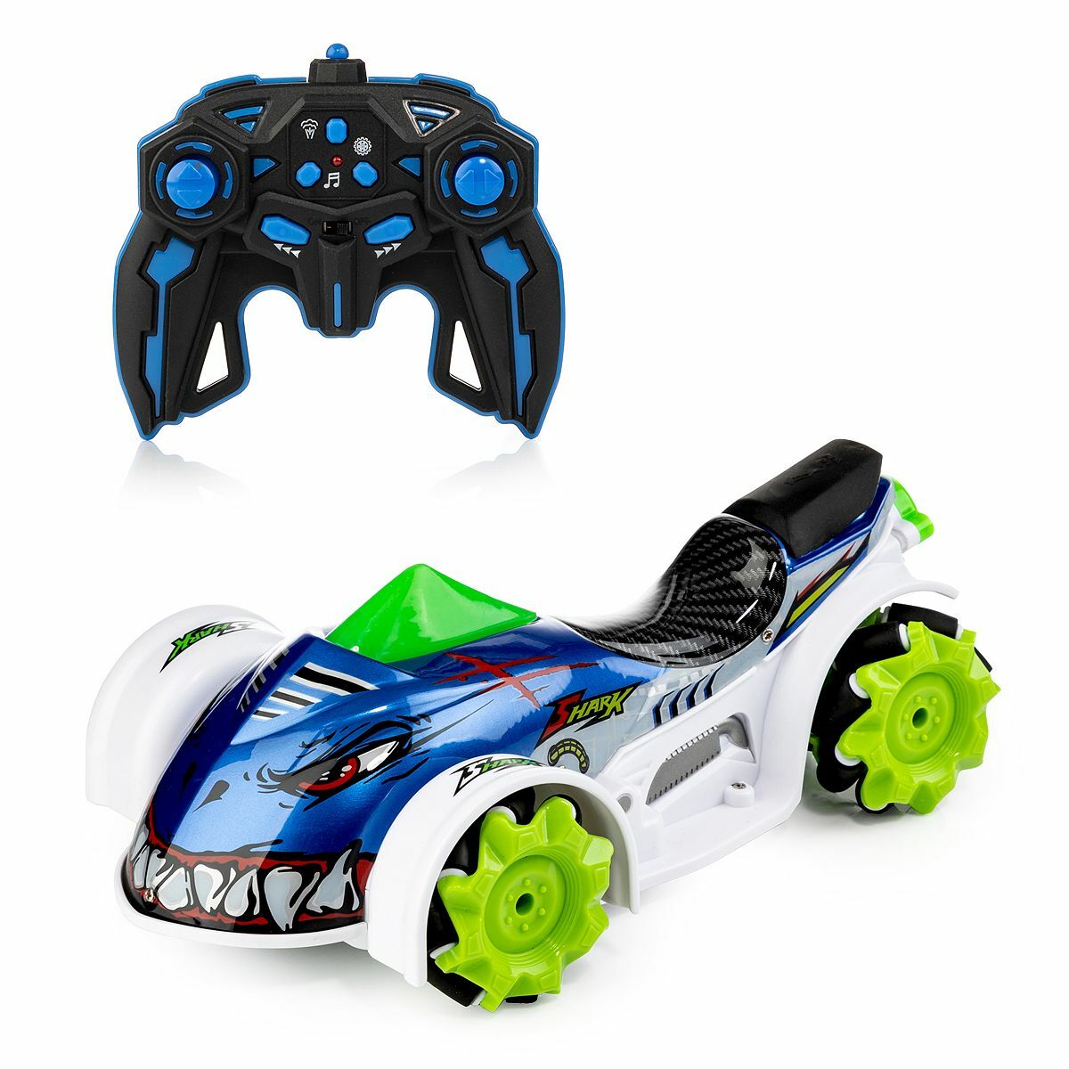 Bild 1 von ferngesteuertes Auto Sprühnebelfunktion, Licht & Sound Hai-Design ab 6 Jahren