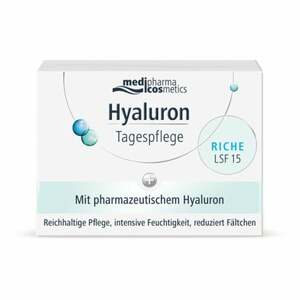 Medipharma Hyaluron Tagespflege Riche Creme LSF 15 50  ml