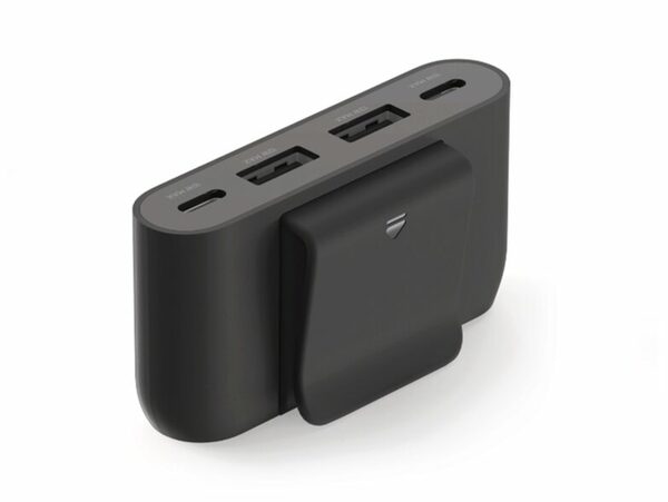 Bild 1 von Belkin BoostCharge 4-Port-USB-Splitter, 2x USB-A (12W)/2x USB-C (15W), schwarz