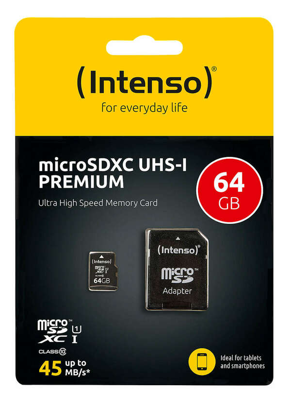 Bild 1 von INTENSO microSD-Karte »UHS-I Premium«
