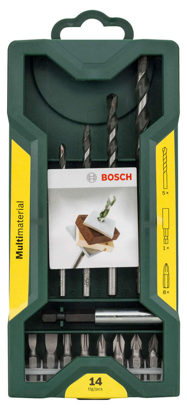 Bild 1 von BOSCH Bohrer- und Bit-Set »Mini-X-Line«