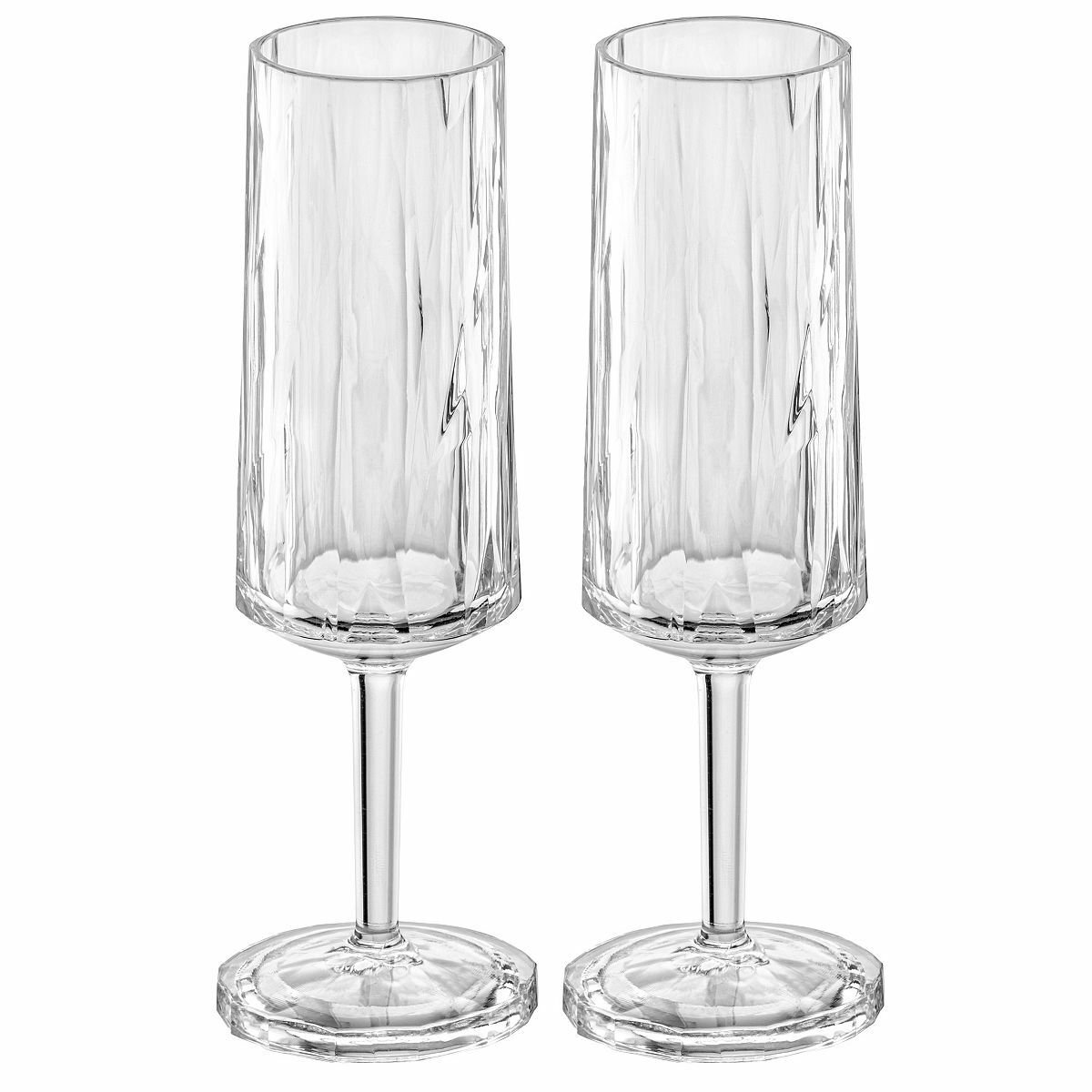 Bild 1 von KOZIOL Sektglas-Set CLUB NO. 14 bruchsicher 100ml, 2tlg.