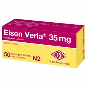 Eisen Verla 35 mg überzogene Tabletten 50  St