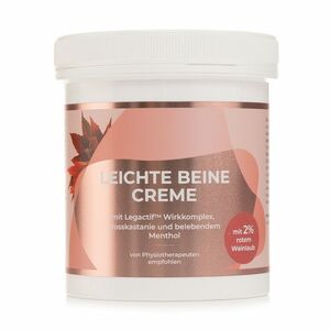 ALMIVITAL Leichte Beine Creme mit rotem Weinlaub, LegActif™ Wirkkomplex 500ml