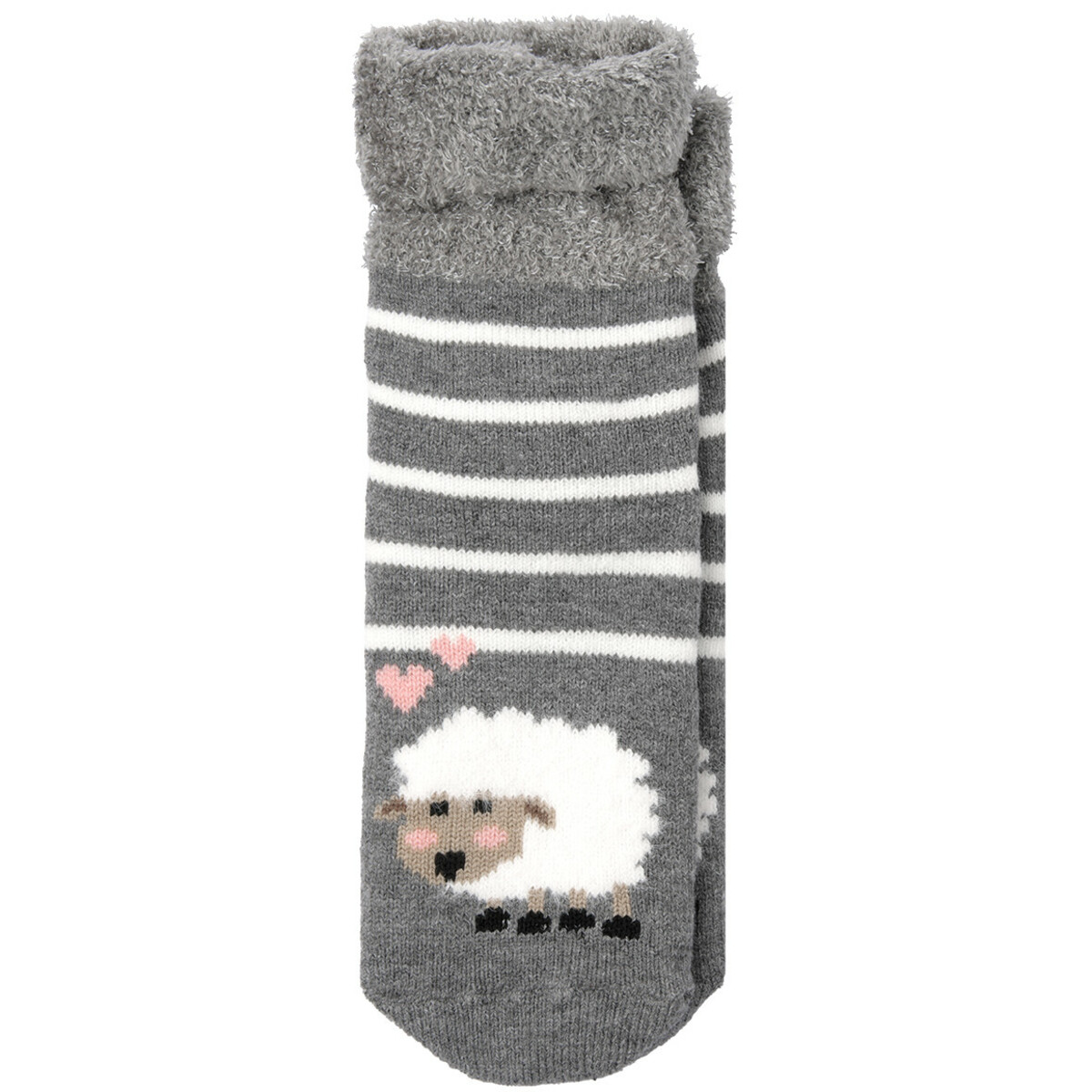 Bild 1 von 1 Paar Damen Kuschelsocken mit Schaf-Motiv