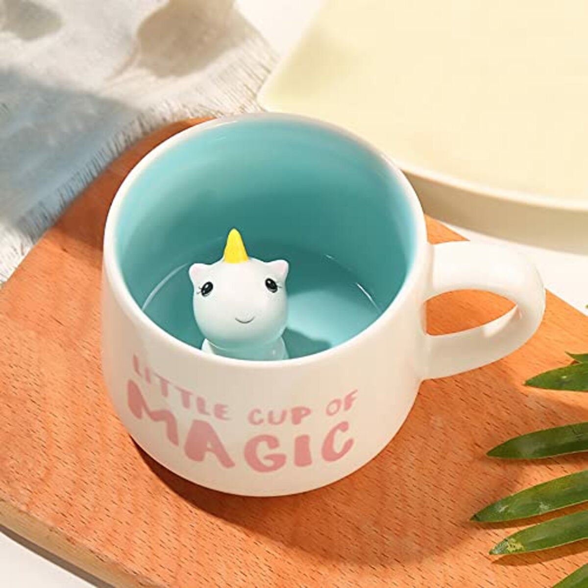 Bild 1 von 3D Tier Kaffee Tasse Cup, 12oz Lustige Cartoon Handgefertigte Figürigkeit Milch Teetasse, Weihnachten Geburtstagsgeschenke für Freunde Kinder Mädchen Frau Grandma Tante