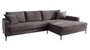 Bild 1 von Ecksofa Cordbezug dunkelgrau 276 x 173 cm - SUMMER