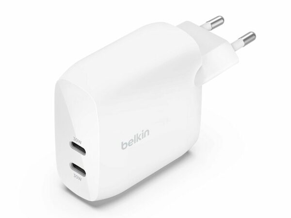 Bild 1 von Belkin BoostCharge Pro USB-C-Ladegerät, 60 W, PPS, weiß
