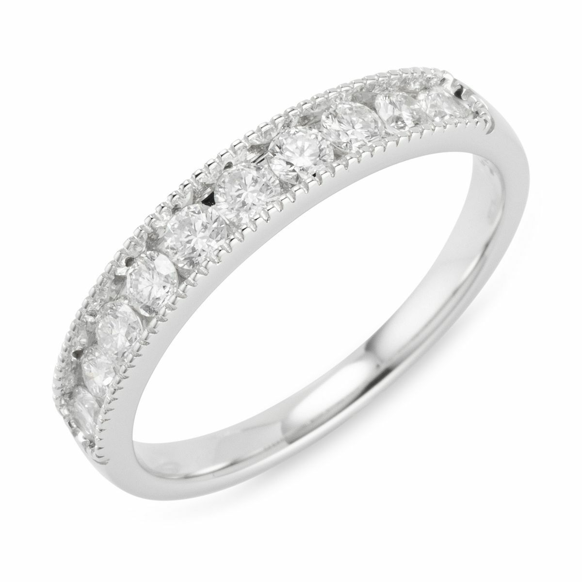 Bild 1 von DIAMOUR Ring 10 Brillanten zus. ca. 0,50ct Weißgold 585