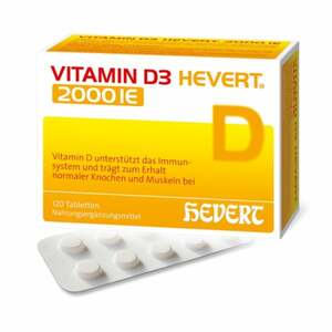 Vitamin D3 Hevert 2.000 I.E. Tabletten 120  St