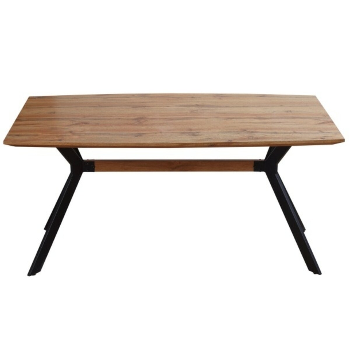 Bild 1 von Tisch Elias 160x76x90 cm Wildeiche NB/ Metall schwarz