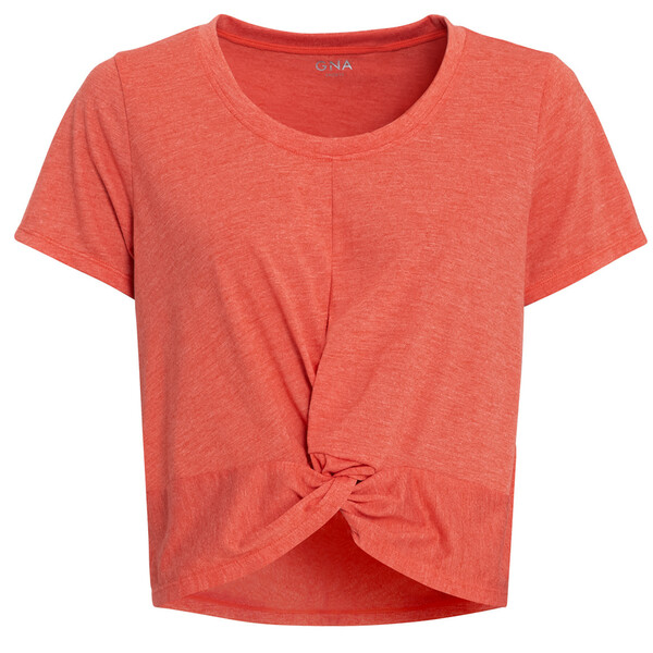 Bild 1 von Damen Sport-T-Shirt mit Knotendetail