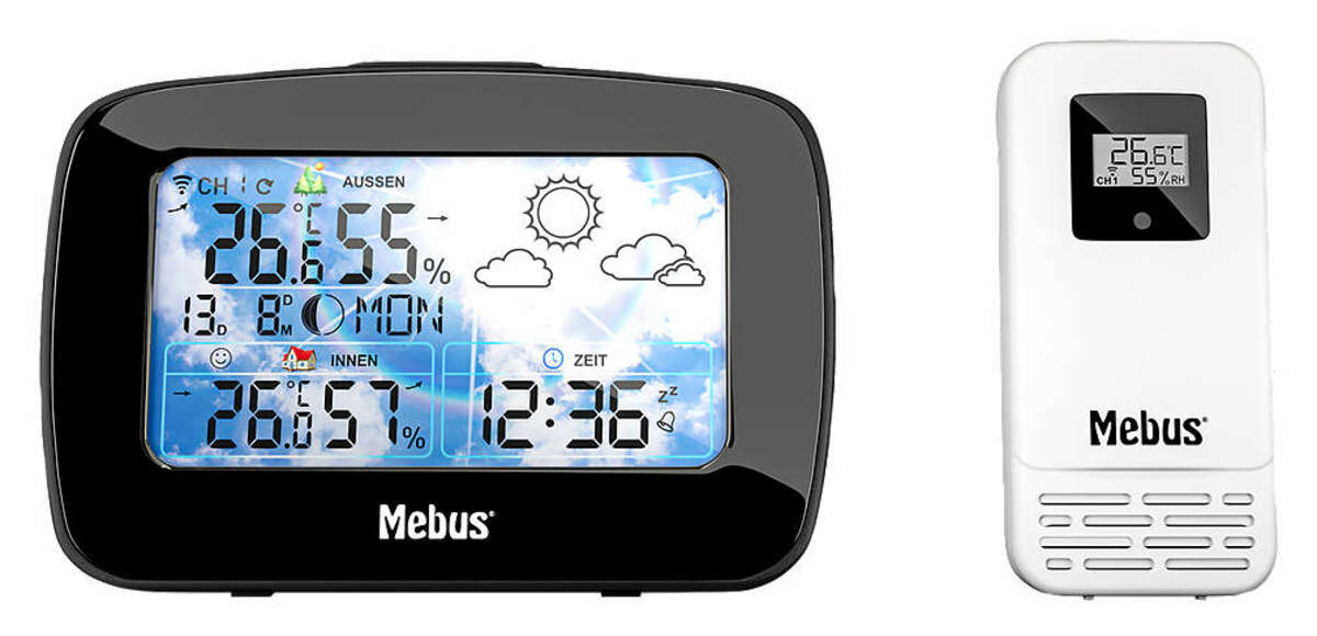 Bild 1 von MEBUS Funk-Wetterstation »40964«