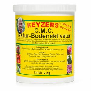 KEYZERS® Natur-Bodenaktivator mit Muschelkalk neue Formel 2kg