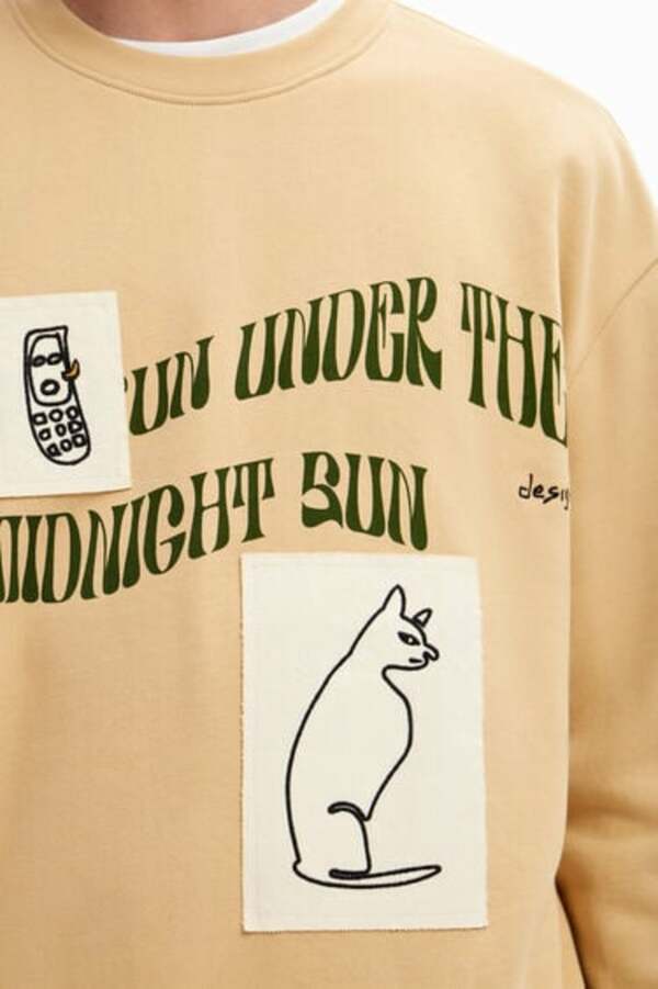 Bild 1 von Sweater Message Flicken