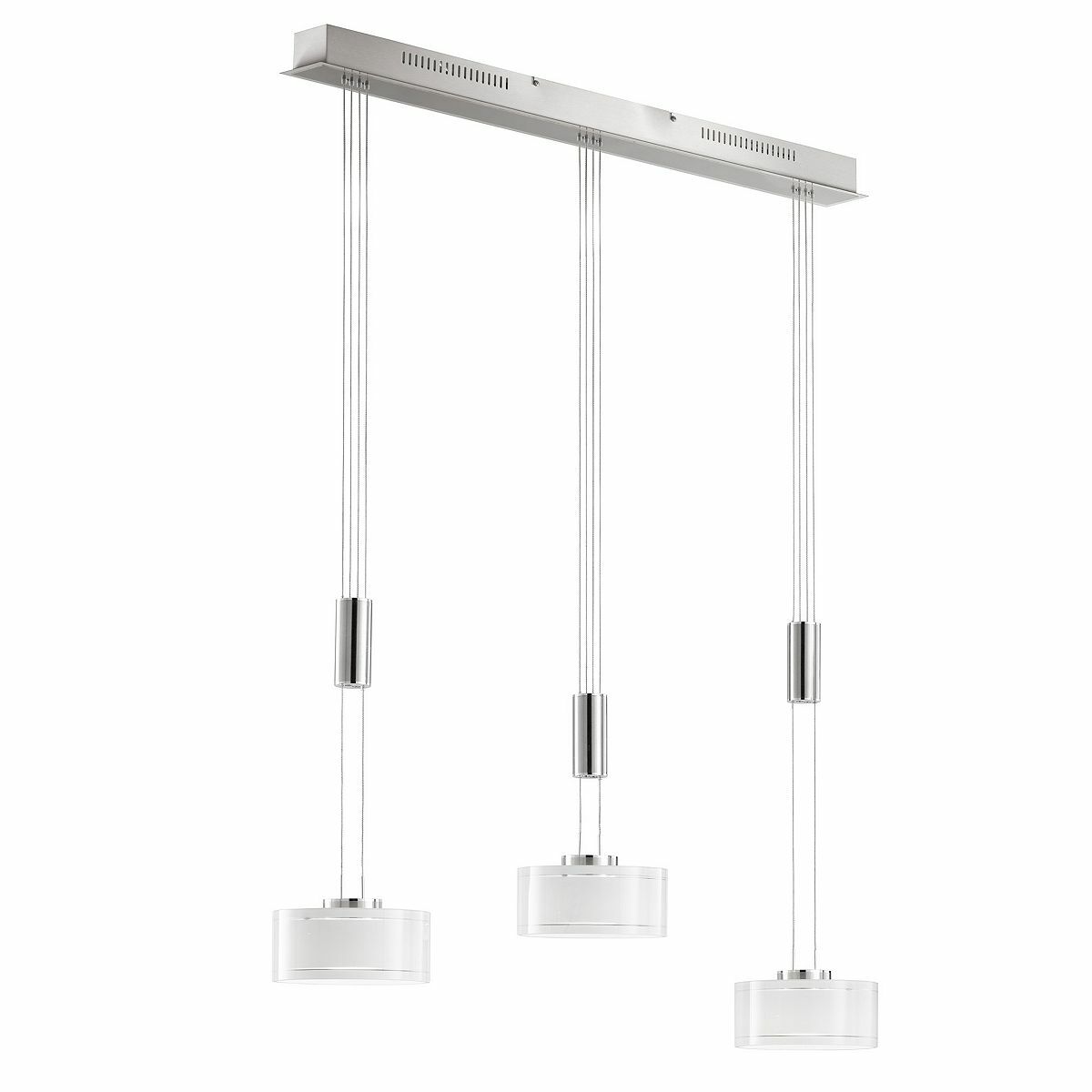 Bild 1 von FISCHER & HONSEL Pendelleuchte LAVIN Glas dimmbar inkl. 3 LEDs - 9W