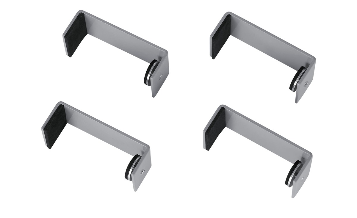 Bild 1 von smart Regalfixierung, 4er-Set  Up2U grau Maße (cm): B: 4,2 H: 9 T: 3,3 Sonstiges Zubehör - Möbel Kraft