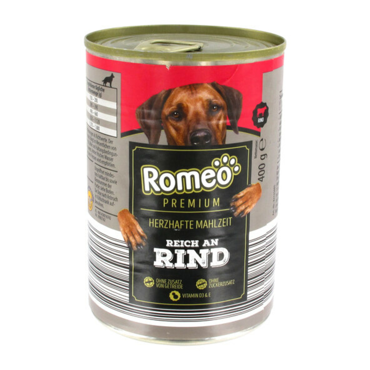 Bild 1 von Premium Hunde-Nassfutter Rind, 20x 400 g