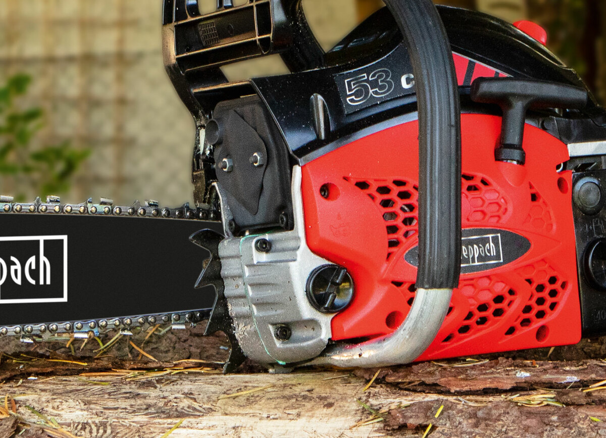 Bild 3 von Scheppach Benzin-Kettensäge BKS5300-Pro