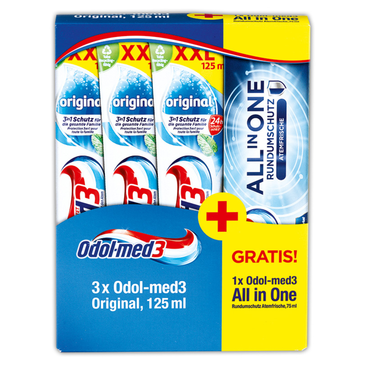 Bild 1 von Odol-Med3 Vorteilspack Zahncreme