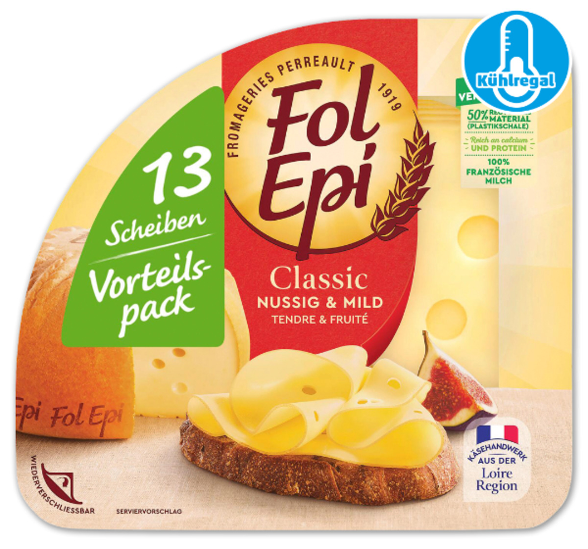 Bild 1 von FOL EPI Käsescheiben*