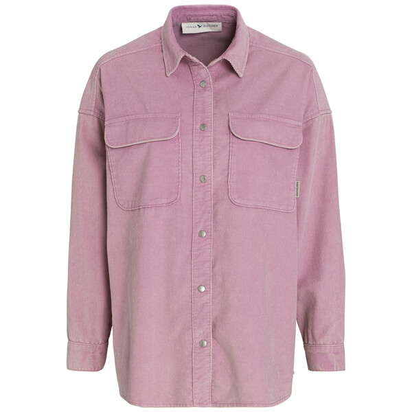 Bild 1 von Damen Oversize-Cordhemd unifarben