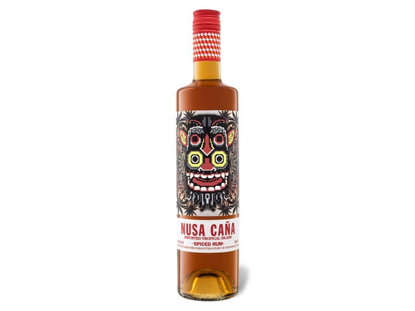 Bild 1 von Nusa Caña Imported Tropical Island Spiced Rum 40% Vol