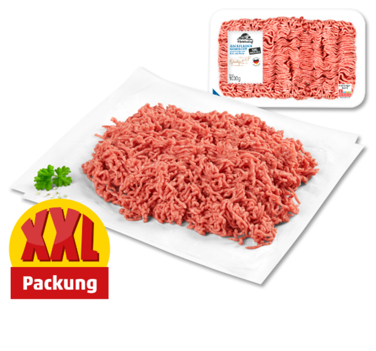 Bild 1 von MÜHLENHOF Frisches Hackfleisch, gemischt*