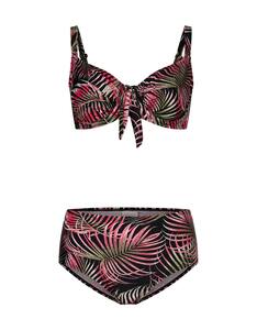 ADLER WOMEN - Bikini Set 2Teilig mit Palmen-Print