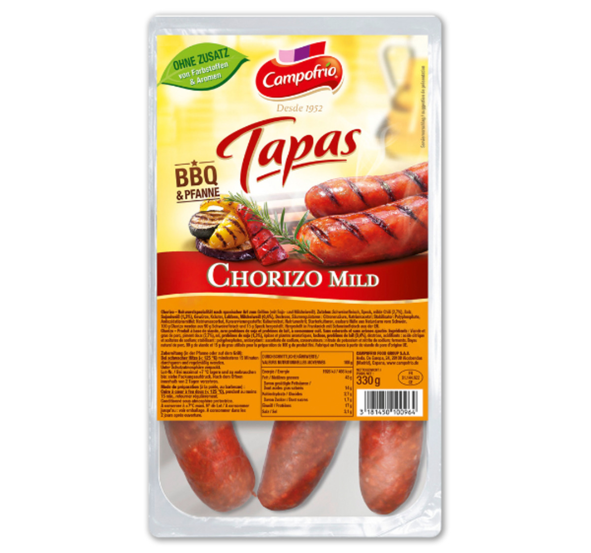 Bild 1 von CAMPOFRIO Griller*