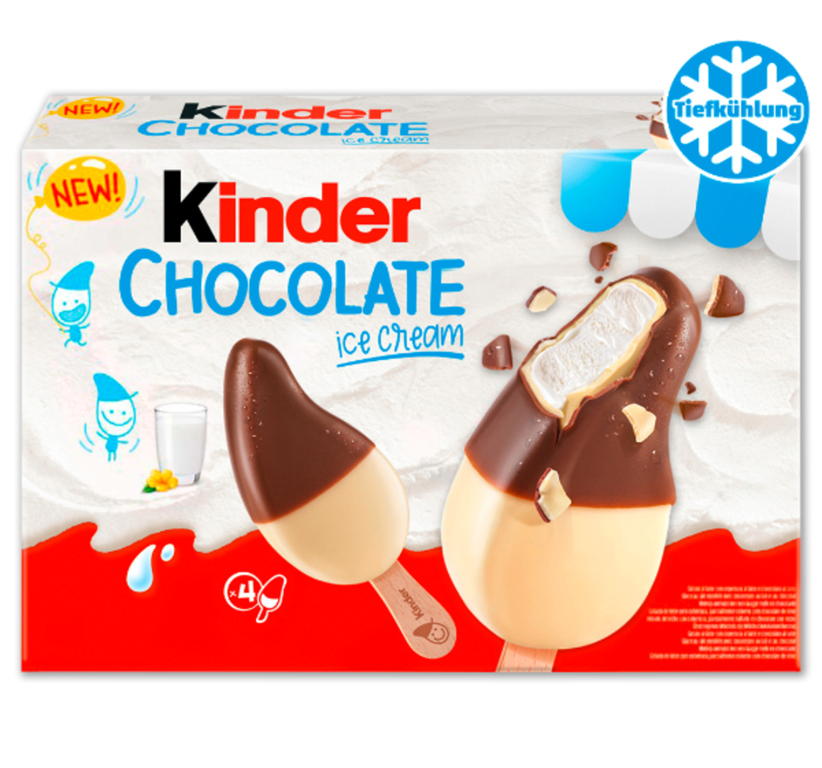 Bild 1 von FERRERO Kinder Chocolate Ice Cream