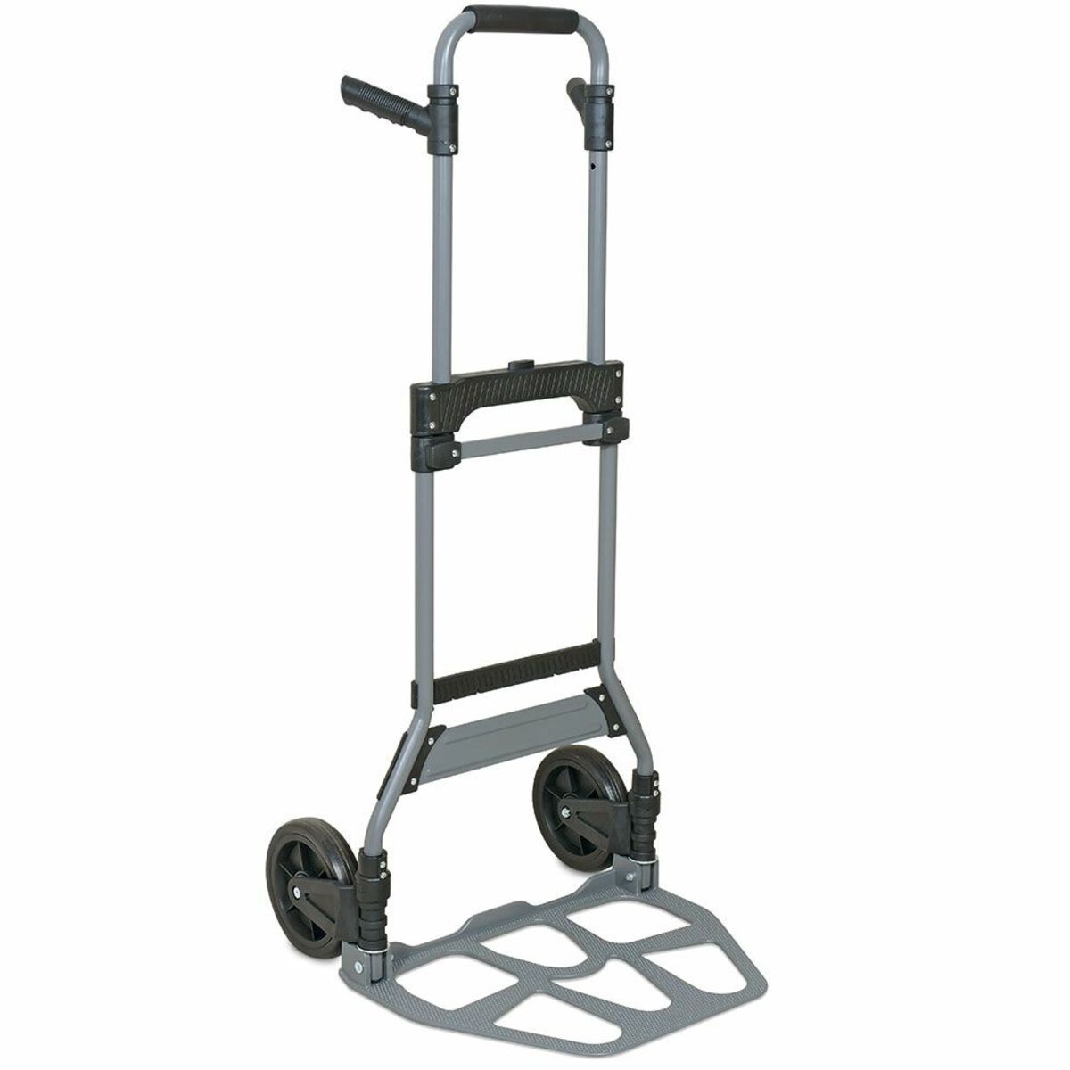 Bild 1 von Klappbare Stahl-Transport- und Sackkarre, BxTxH 485x520x1110 mm, Tragkraft 100 kg