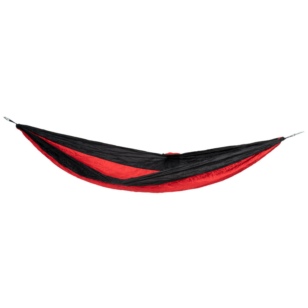 Bild 1 von Hängematte 300 x 147 cm für zwei Personen schwarz-rot aus 210D Nylon