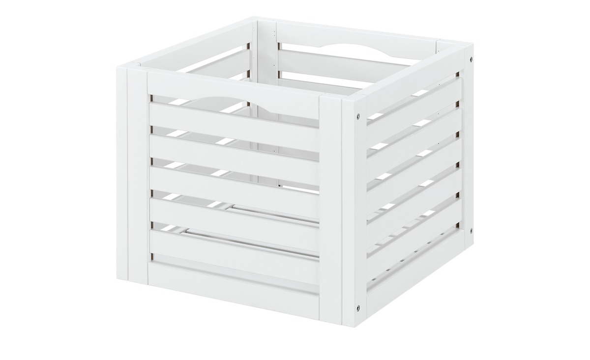 Bild 1 von Korb weiß Maße (cm): B: 31 H: 26 T: 31 Sonstiges Zubehör - Möbel Kraft