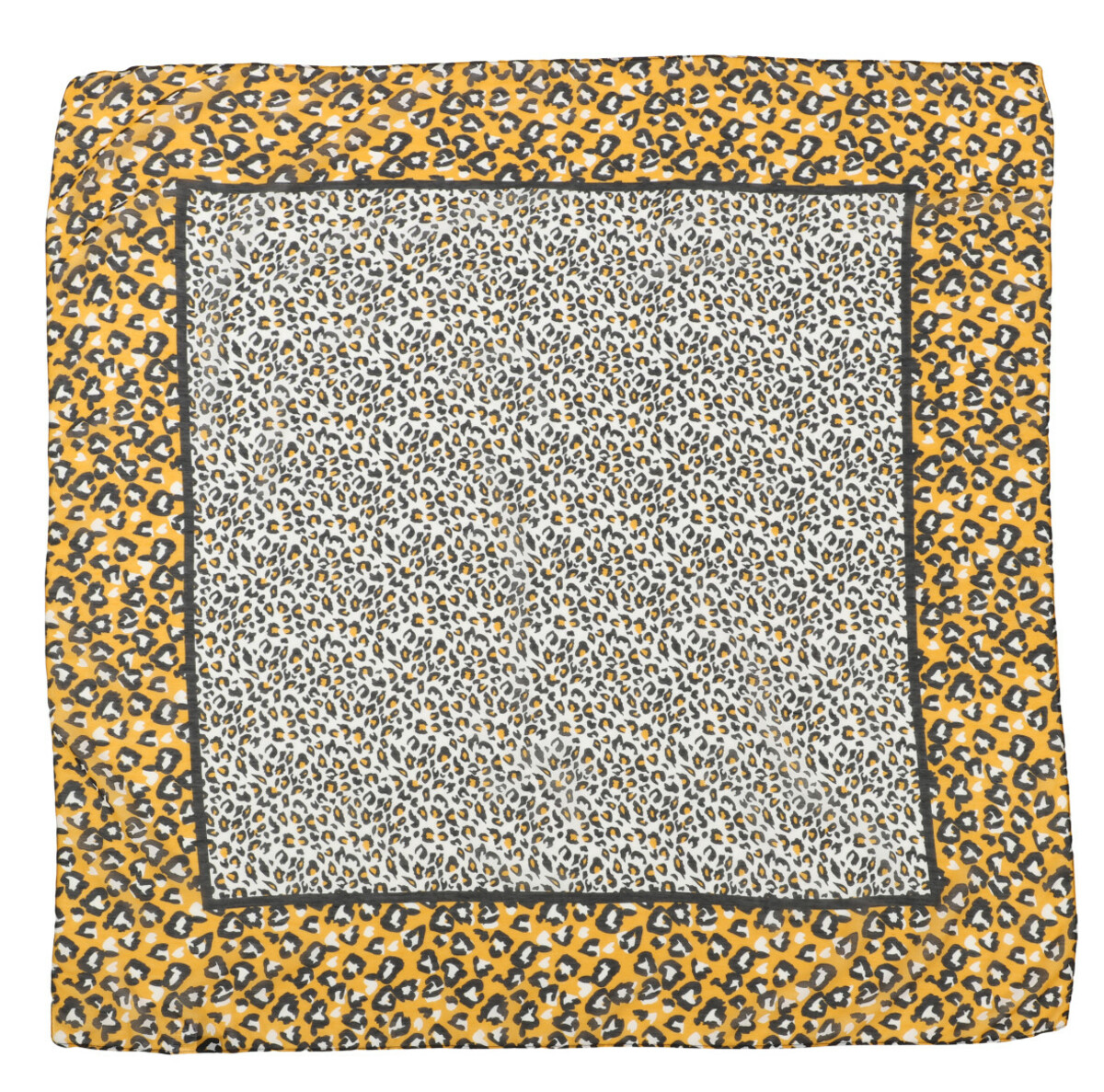 Bild 2 von Damen Schal mit farbigem Leoprint