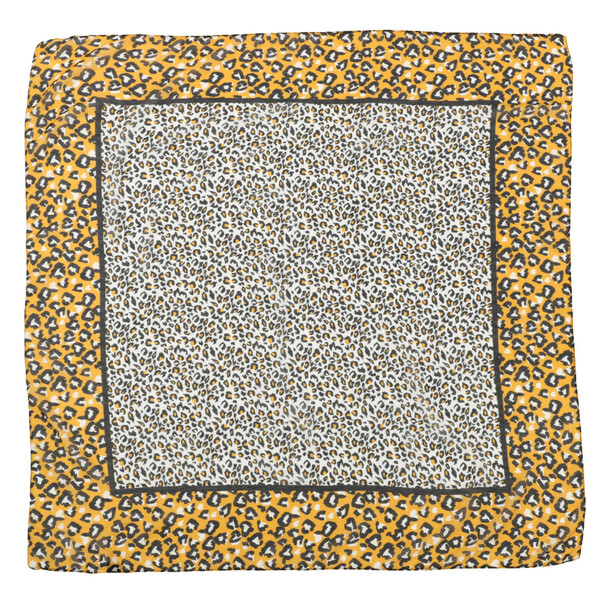 Bild 2 von Damen Schal mit farbigem Leoprint