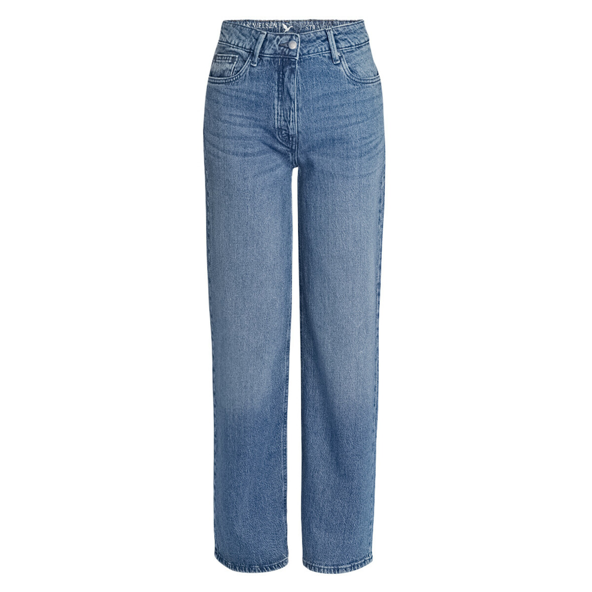 Bild 1 von Damen Straight-Jeans zum Knöpfen
