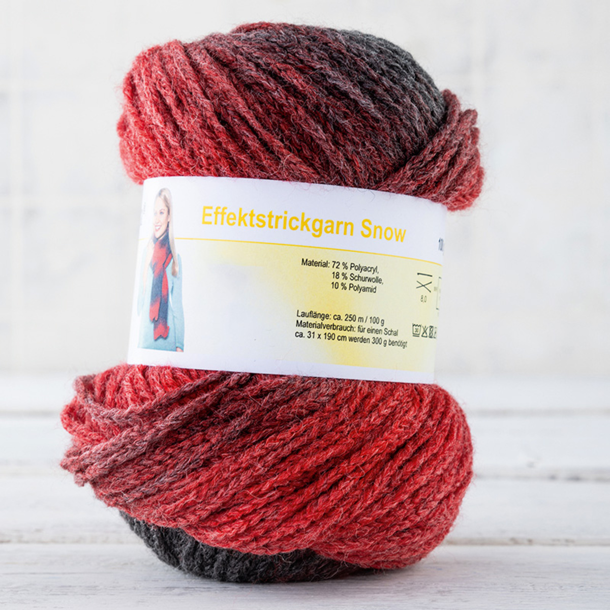 Bild 1 von Lana Alzetta Effektstrickgarn "Snow"