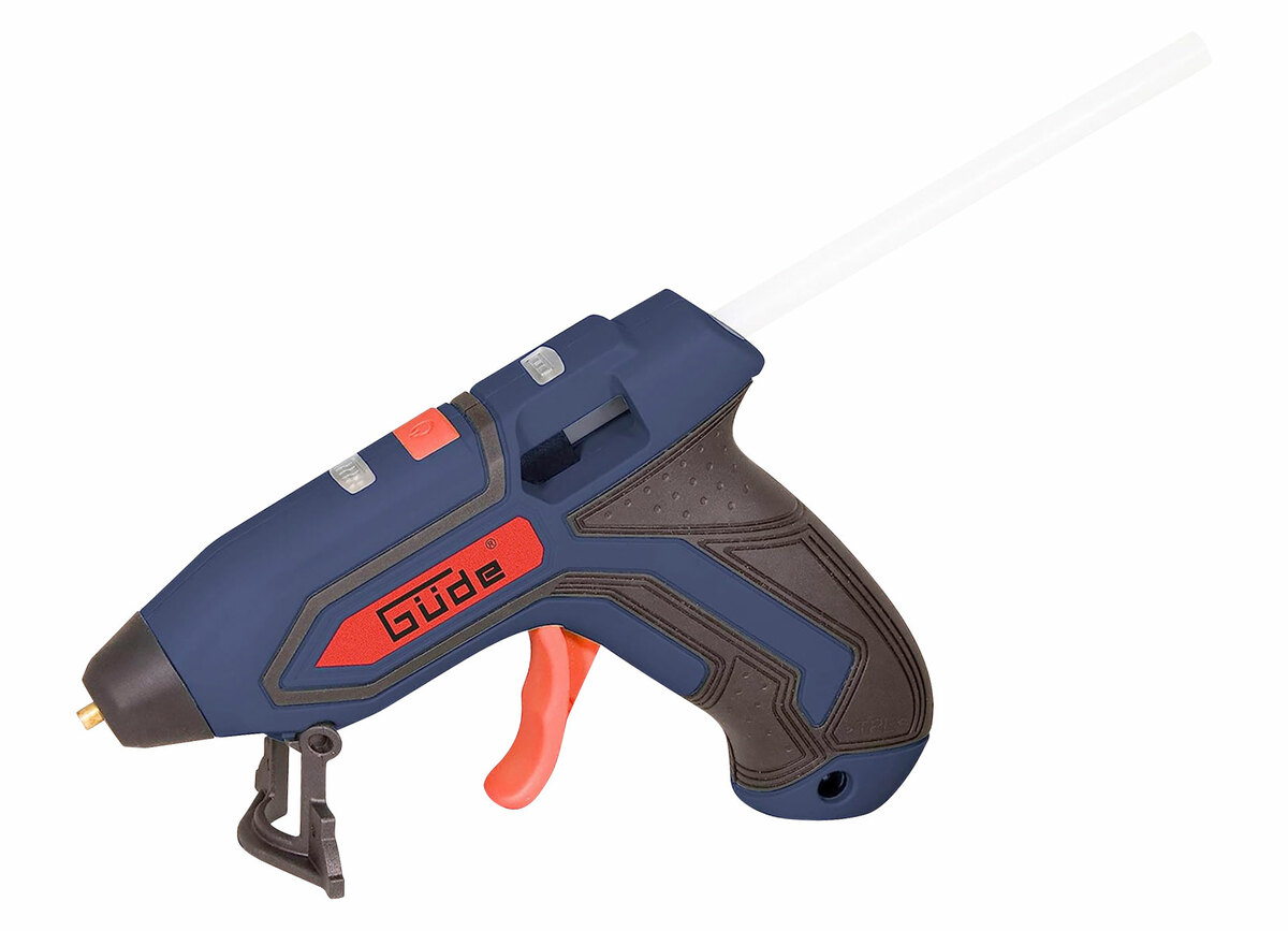 Bild 1 von Güde Akku-Heißklebepistole 7140-3.7 mit 10 Klebesticks