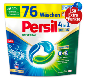 150 Extra°Punkte beim Kauf von Persil Universal Discs 4in1*