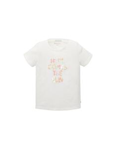 TOM TAILOR - Mini Girls T-Shirt mit Motivprint