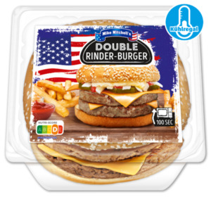 MIKE MITCHELL’S Double Rinder-Burger*