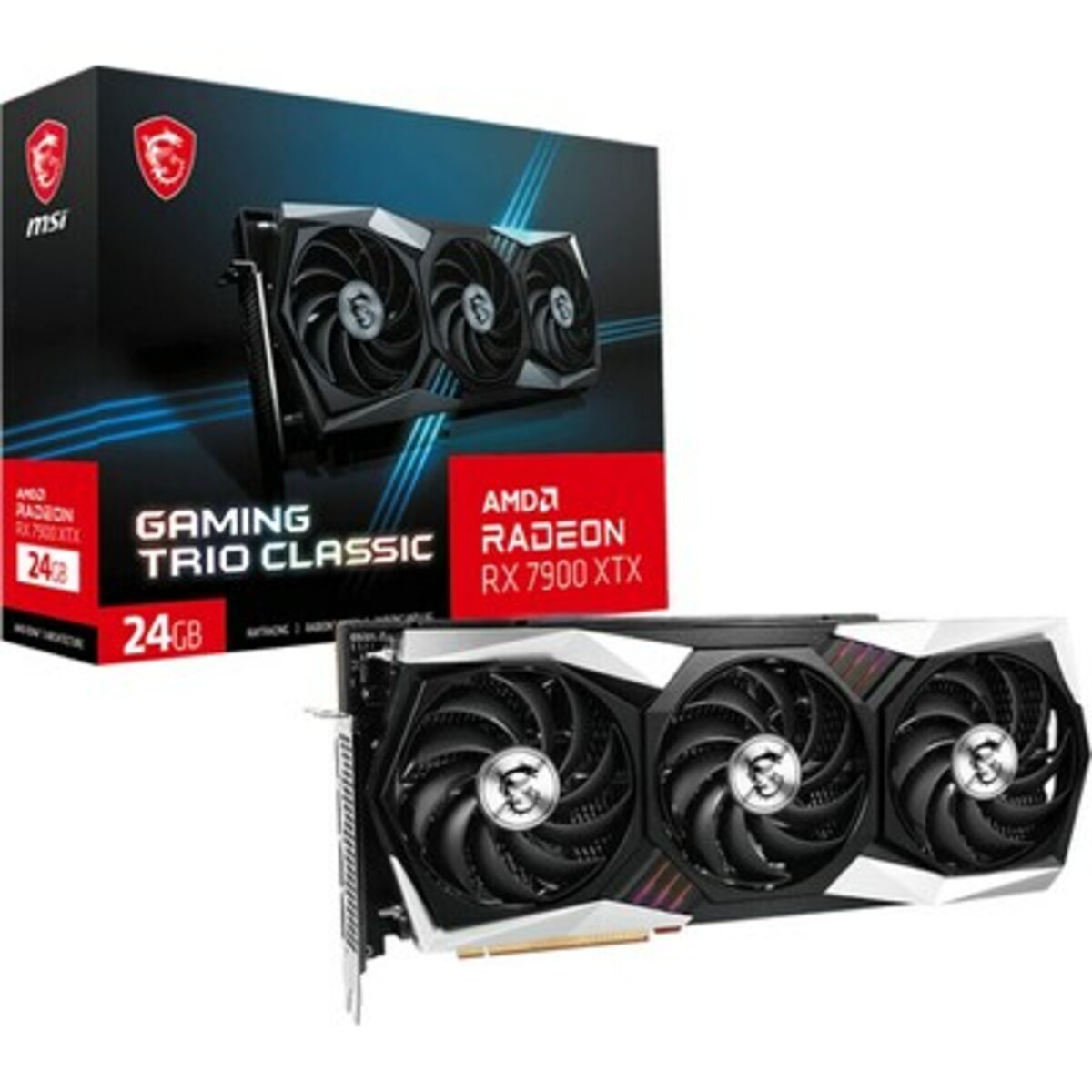 Bild 1 von MSI AMD Radeon RX 7900 XTX Gaming Trio Classic 24GB Grafikkarte GDDR6 HDMI/3x D