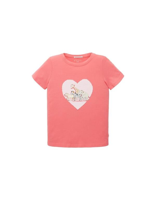 Bild 1 von TOM TAILOR - Mini Girls T-Shirt mit Pailletten-Applikation